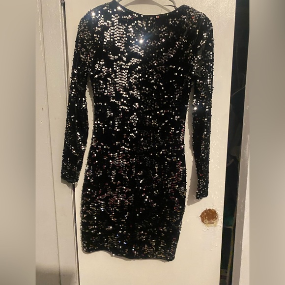 h&m black sequin dress Dorothee Schumacher Black Sequin Dress – The Curatorial Dept